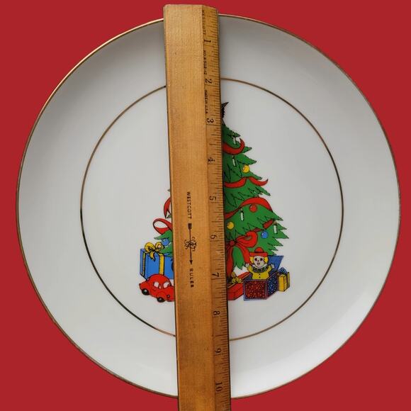 Vintage 1984 Collectible Christmas Plate from Bank of America - Picture 4 of 4